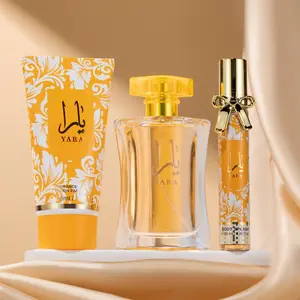 Luxury Perfume Gift Set, Premium Fragrance Collection 3 PCS with 20ml Travel Spray, 50ml Eau de Parfum & 90ml Nourishing Body Lotion, Signature Scent Experience