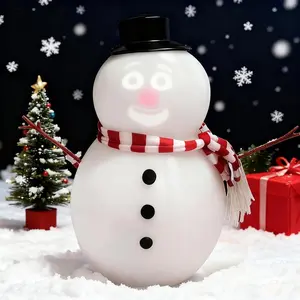 【2026 New Year gift】Animated Talking Snowman - Up to Date Talking Animated Blink Snowman，Built-in Projector & Speaker, USB Powered, Funny Plug'n Play Holiday Decoration, for Christmas Home Entertainment