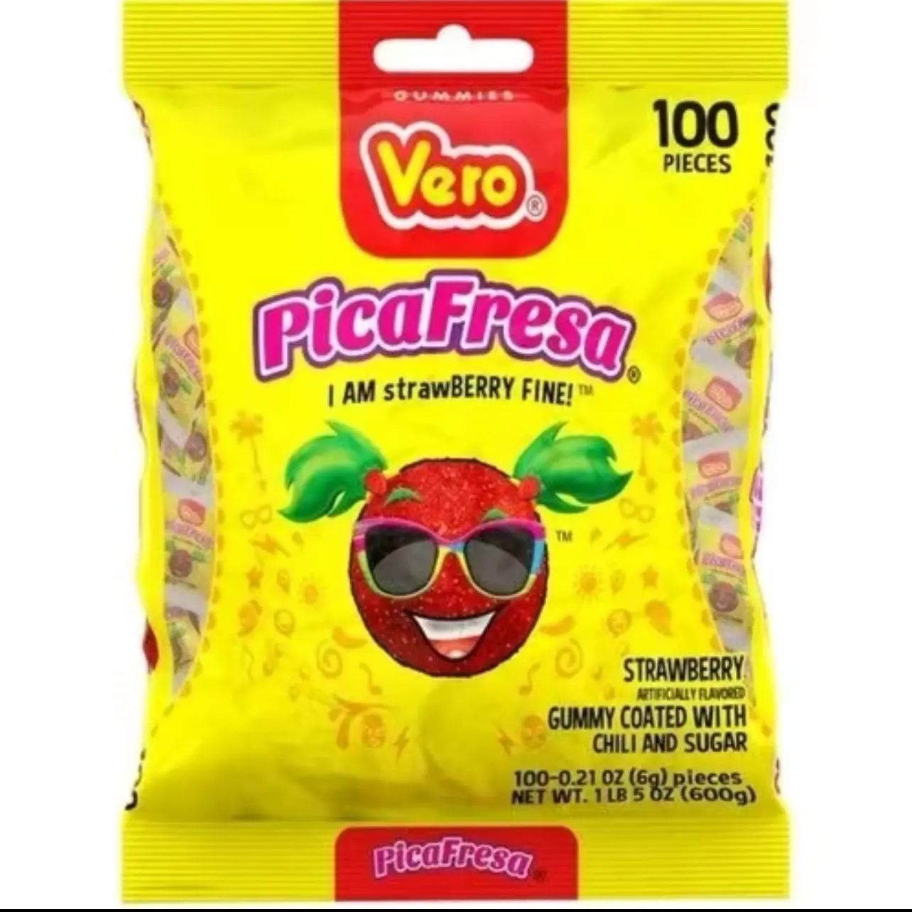 Vero Pica Fresa Strawberry Candy