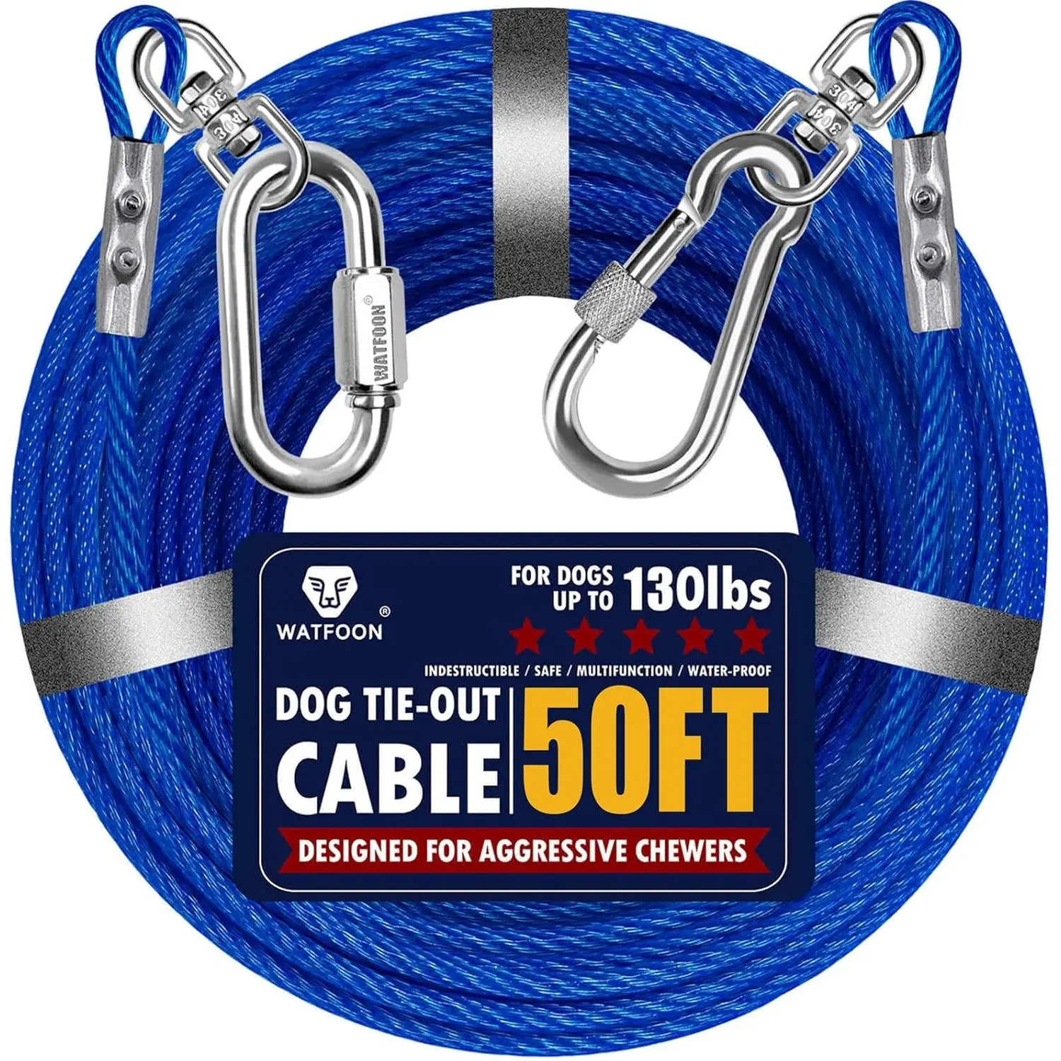 50ft Blue