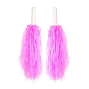 Cheerleader Pink Pom Pom Set