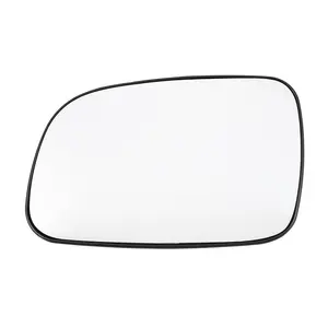 Rearview Left Driver Side Heated Mirror Glass Replacement W/ Backing Plate for Jeep Grand Cherokee 1999-2004