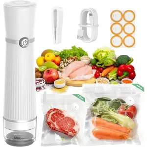 Vacuum Sealer for  with Visible Water , Handheld Saver Compact Vacuum Sealer Machine with 14  Vacuum Bags, 6X Preservation & , Includes  Wrapping