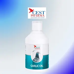 Cest Pharma Aceite de Ajo  500 ml Suplemento para aves de compañía.