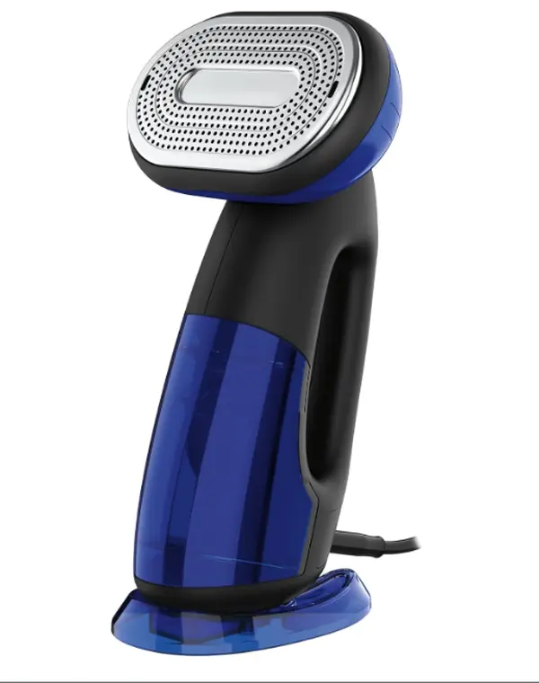 Conair 2-in-1 Handheld Steamer and Iron for Clothes, Turbo ExtremeSteam 1875W Garment Steamer and Clothing Iron,Black / Blue