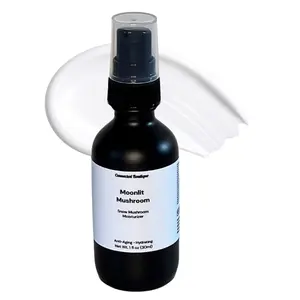 Connected Boutique Moonlit Mushroom - Snow Mushroom & Green Tea Facial Moisturizer Hydrating Hyaluronic Acid Daily Evening Gentle