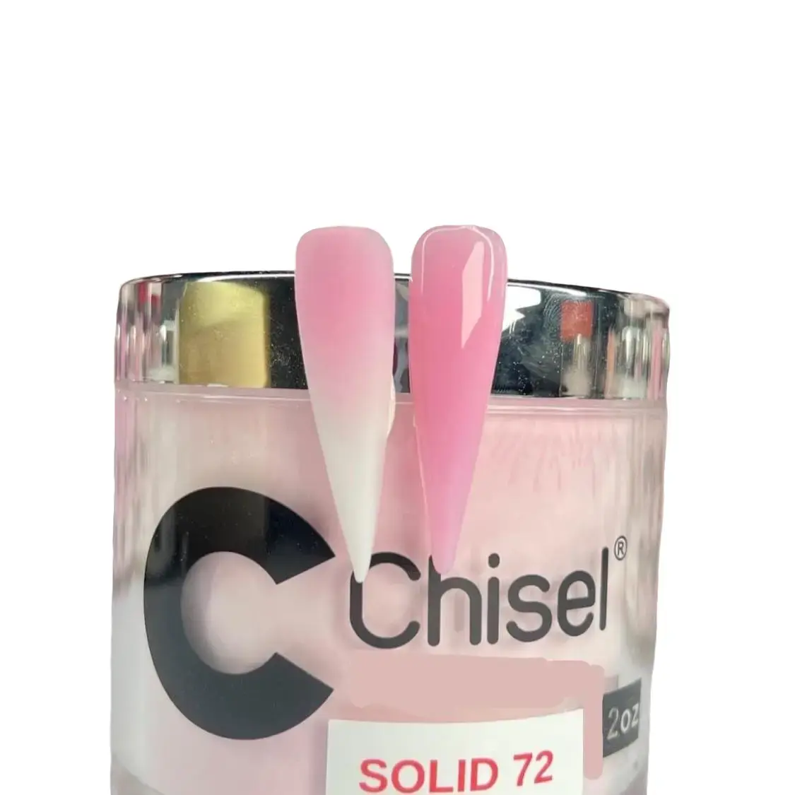 Chisel Acrylic Powder 2oz Solid 72 for Nail Art Chisel Acrylic Powder 2oz Solid 72 for Nail Art