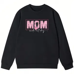 All Day Mom Mode Sweatshirt – Soft Long Sleeve for Maternity and Mother’s Day