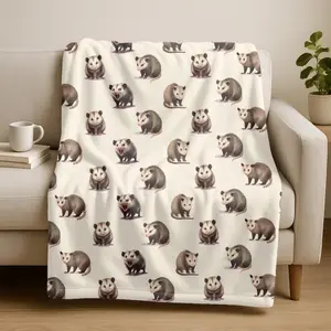 Possum Plush Lightweight Blanket| Funny Blanket Gift For Possum LoversChristmas Gift,Gift for Kids