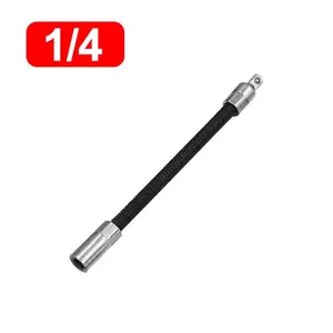 Wrench Flexible Socket Extension Bar 1/2" 1/4" 3/8" Drives for Ratchet Chrome Vanadium Alloy Steell Wrench Extensionrod NONE
