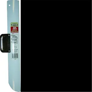 212 MAIN 15 in. Aluminum Paint Shield (Hyde Mfg 45005), Curved Shape Design, Offset Handle, for Automotive & Motorcycle Paint Care Masking Areas and Protecting Glass