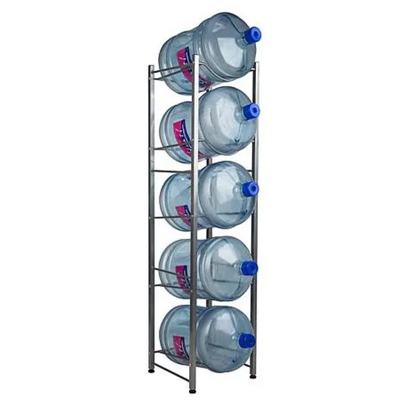 Mind Reader 5-Tier Heavy Duty Metal Water Jug Holder