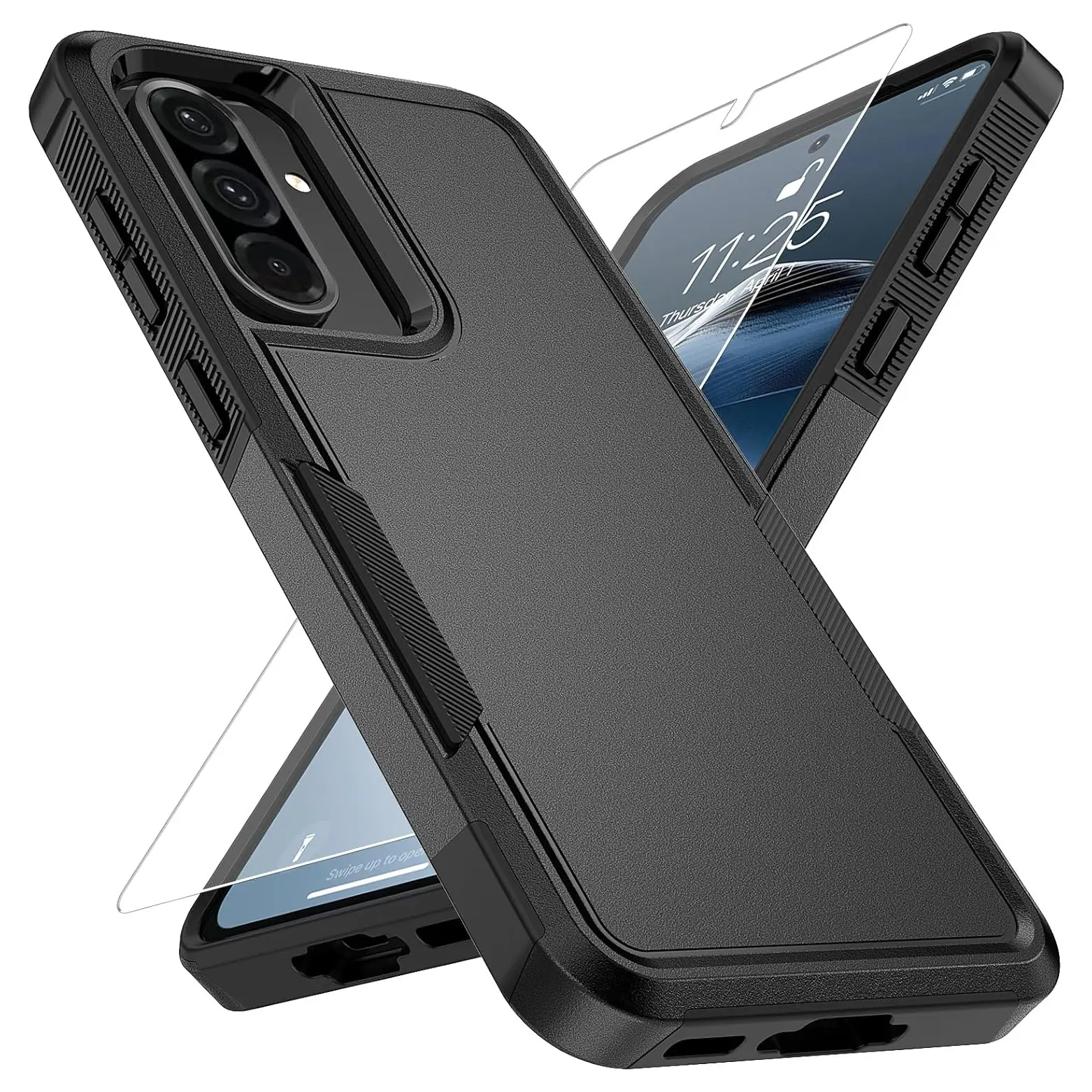 Case for Samsung Galaxy A36 / A56 5G, Protective Case, ShockProof, Rugged, Heavy Duty Protection, Non-Slip, 2-Layer Impact Phone Case Cover, Shockproof Smartphone Cover