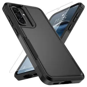 Case for Samsung Galaxy A36 / A56 5G, Tough Armoured Case, ShockProof, Rugged, Heavy Duty Protection, Non-Slip, 2-Layer Impact Phone Case Cover