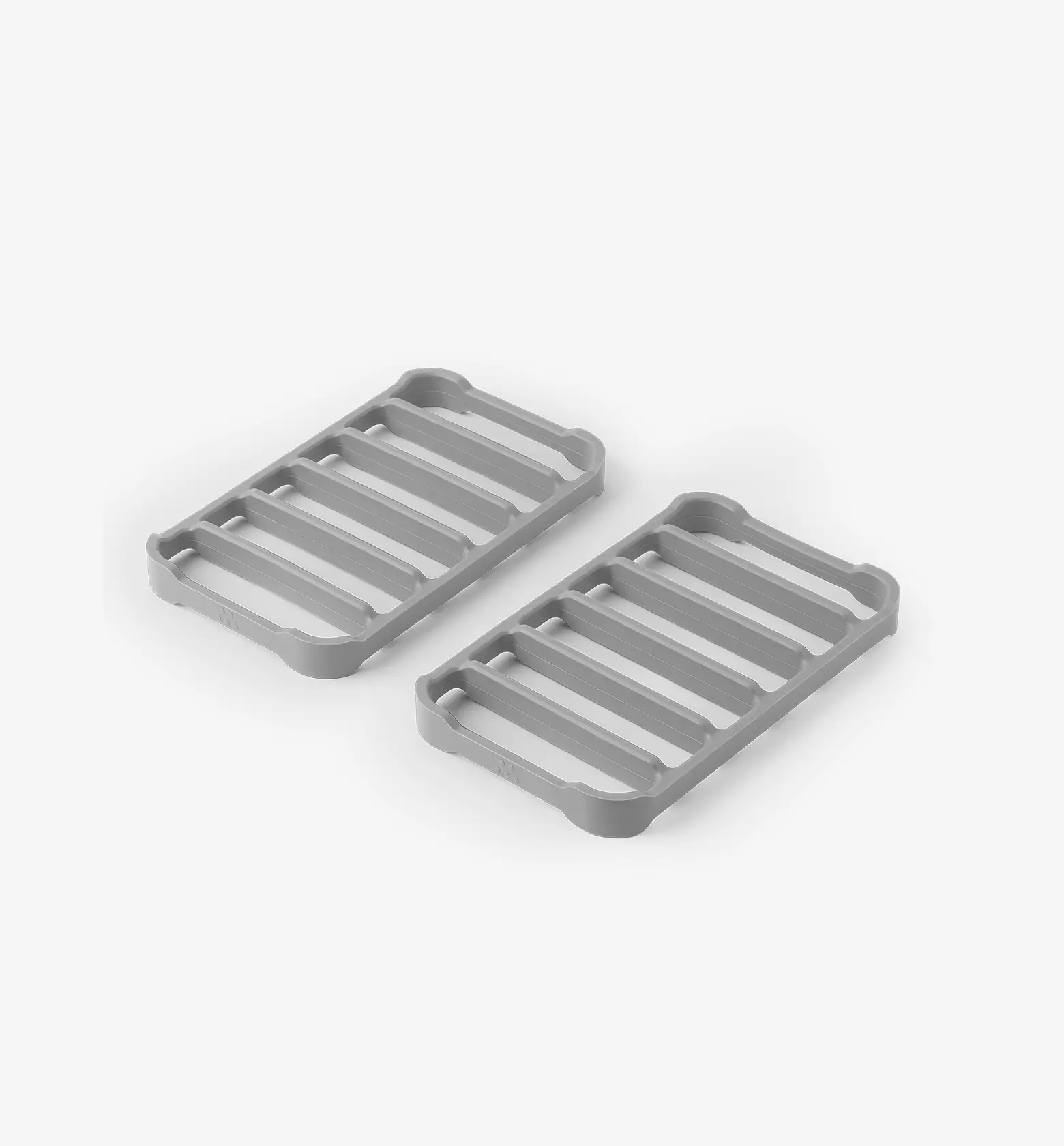 Silicone Roasting Racks - 2 Pack - Gray