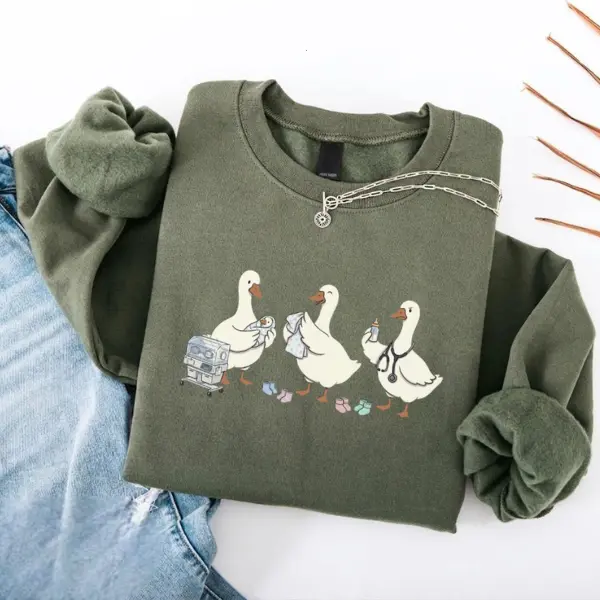 NICU Nurse Silly Goose T-Shirt, Sweatshirt and Hoodie - Swaddle Specialist, Labor And Delivery, NICU Nurse