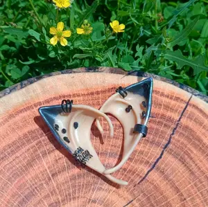 Fairy / Elf Ears (Goth style) Synthetic