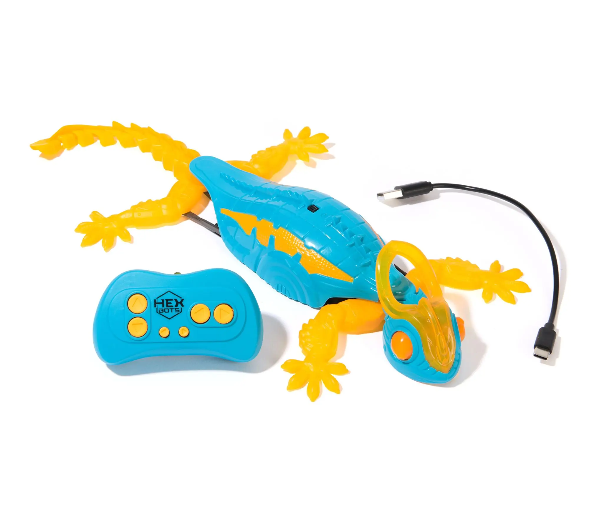 Hex Bots RC Wall and Floor Crawling Glowing Chameleon Hex Bots RC Wall and Floor Crawling Glowing Chameleon