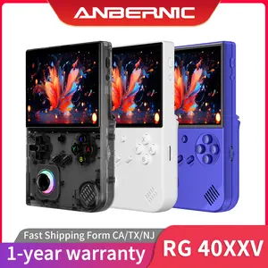 ANBERNIC RG 40XXV Retro Handheld Game Console 4.0 Inch IPS Screen Linux System Built-in 64G TF Card Support HD-M-I TV Output 5G WiFi Bluetooth 4.2