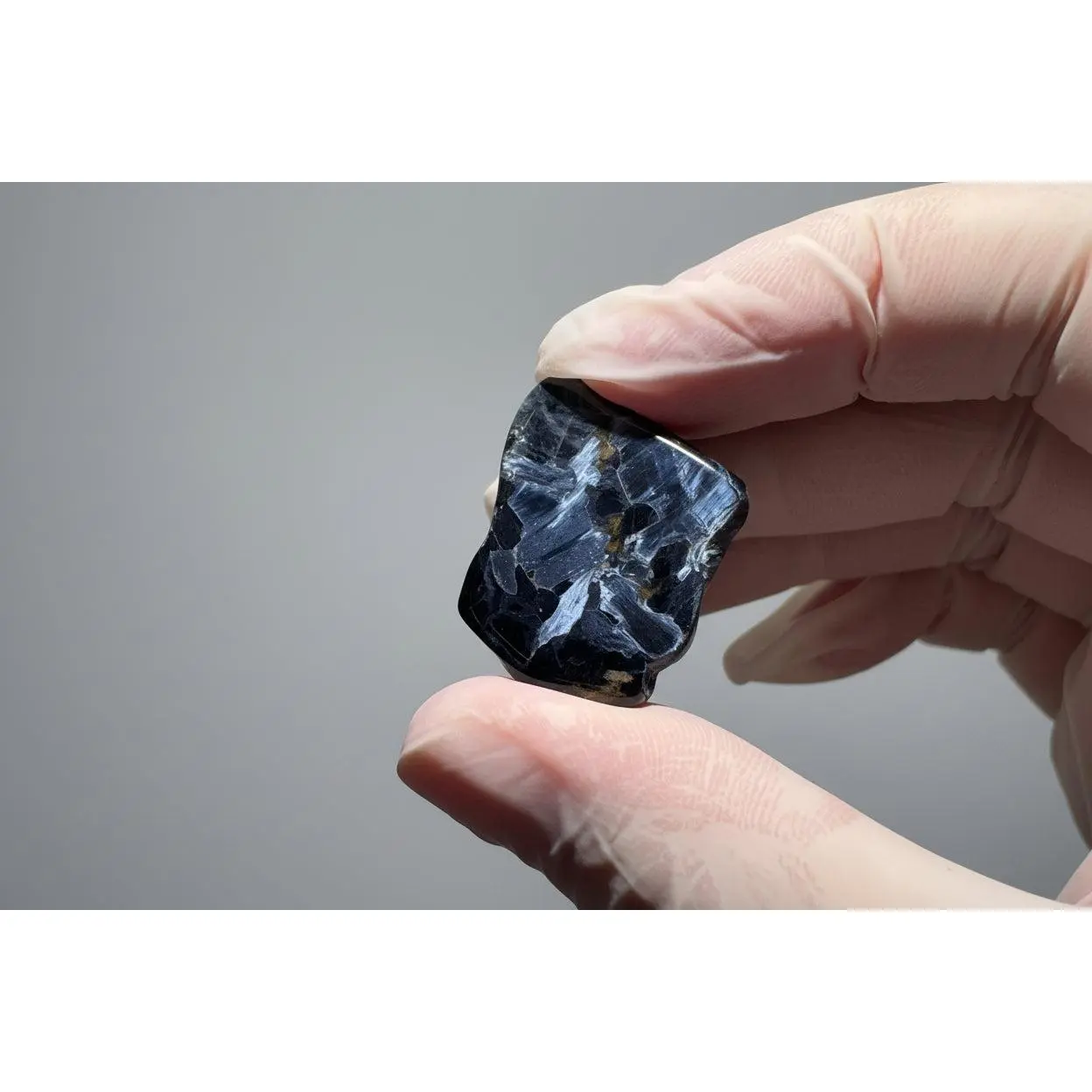 Pietersite Tumble Stone 'Mystic Horizon' - Gallery Grade, Namibia