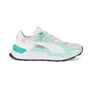 PUMA Mens Mercedes Amg Petronas F1 X Mirage Sport Asphalt Lace Up Sneakers Shoes Casual - White