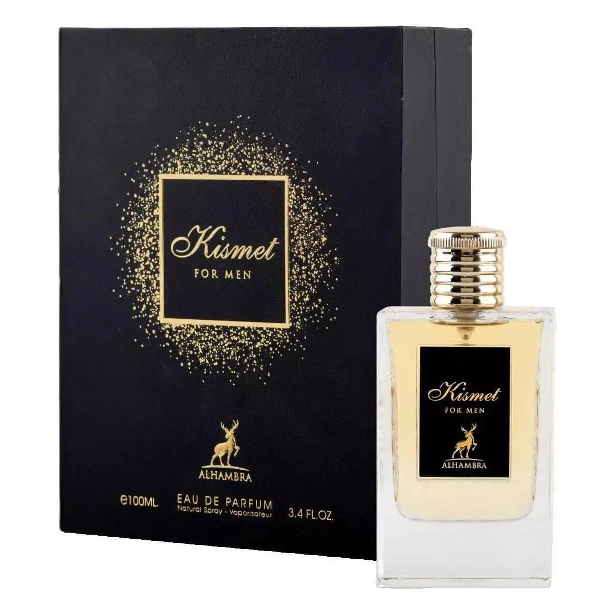 Maison & Co. Kismet Woody Aromatic Men's Eau de Parfum (EDP) - 3.4 fl oz, Non-Sweet Fragrance Scent, Nutmeg Top Note, Patchouli Blend, Boxed Men's Cologne, New in Box, Spicy Woody Cologne, Woody Scents