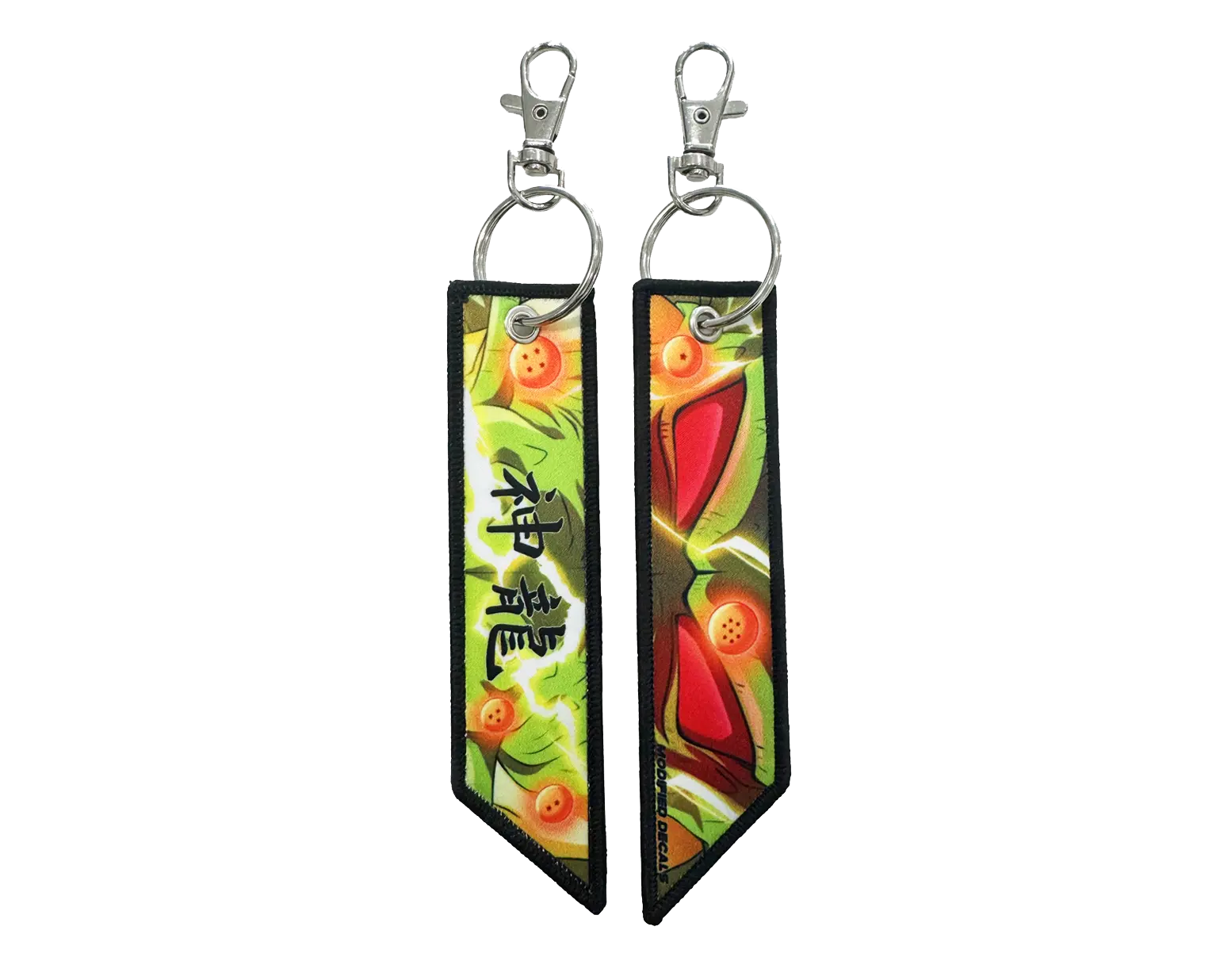 Shenron Dragon Wishing Anime DBZ Jet Tag Keychain
