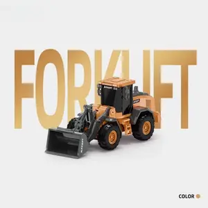 Mini Remote Control Excavator Alloy Simulation Handheld Engineering Car Rechargeable Gift Box Boy Children Birthday Present Rc Construction Truck