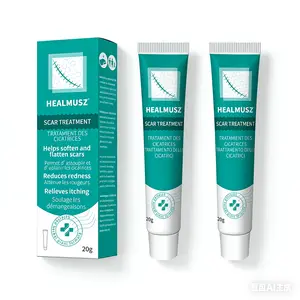 2Pack Scar Cream,Silicone Scar Gel,Scar Removal Cream,Scar Silicone Gel,Scar Gel,Scar Cream for Surgical Scars and Keloid Bump