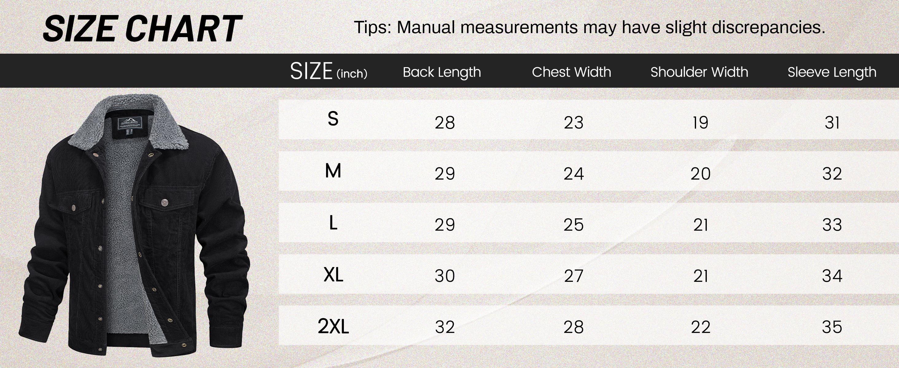 MAGCOMSEN Men's Corduroy Jacket Sherpa Lined Trucker Jackets Cotton Turn-Down Collar Warm Winter Jacket Casual Coat 5 Pockets Outdoorfun FallFreshness