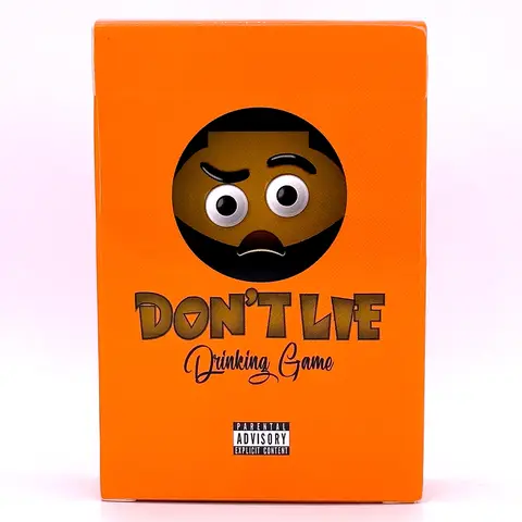 Don't Lie Party Card Game for Adults - Card-Based Game with 59 Cards & Rule Card for Ages 21+ - Fun Game Night Starter for Family & Friends