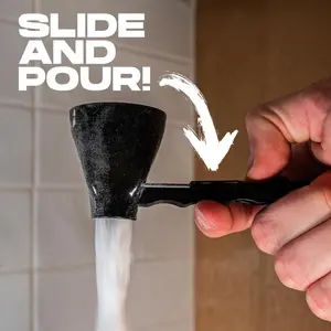 Ultimate Professional Leak Proof Powder Funnel Scoop for Pre Workout Creatine Protein Powder Formula Smoothie and Kitchen Use BPA Free Food Safe Plastic 2 TBL