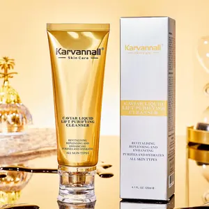 Karvannall Caviar Liquid Lift Purifying Cleanser - 120ml, Gentle & Effective for All Skin Types Skincare  Facial Facial Cleanser Hydrate Radiant Soothing Vitamins Cleansing Comfort