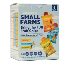 Crispy Crunchy Fruit Chips Variety Snack Pack – Bundle (1, 2, or 4-Pack)