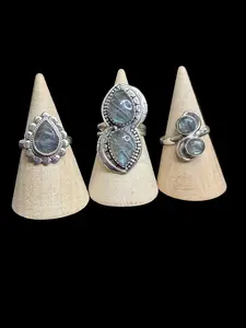 Labradorite Sterling Silver Rings