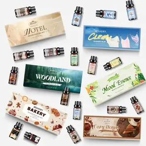 Hotel Diffuser Oils Gift Set - 6x10ML Luxury Fragrance Oil Blend, Hotel Scent Essential Oils Set for Diffuser, Candle, Soap Making Scents