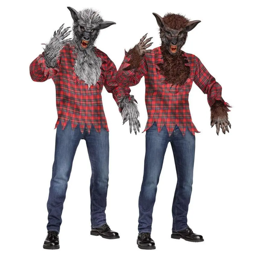 Werewolf Costume - Deluxe Costume - Adult - Standard - 2 Colors