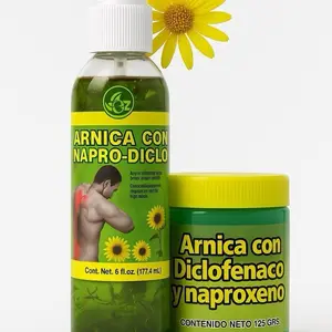 New Viral Bundle - Arnica Gel (Massage Balm) + Arnica Oil - Full-Body Muscle Support Herbal Pomada Muscular for Massage & Recovery Formula Mejorada – Soothing Natural Care