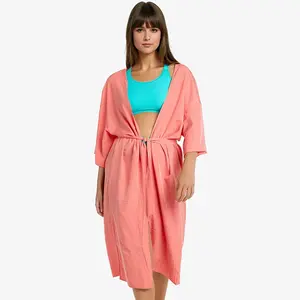 Women's Long Kimono Beach Cover Up