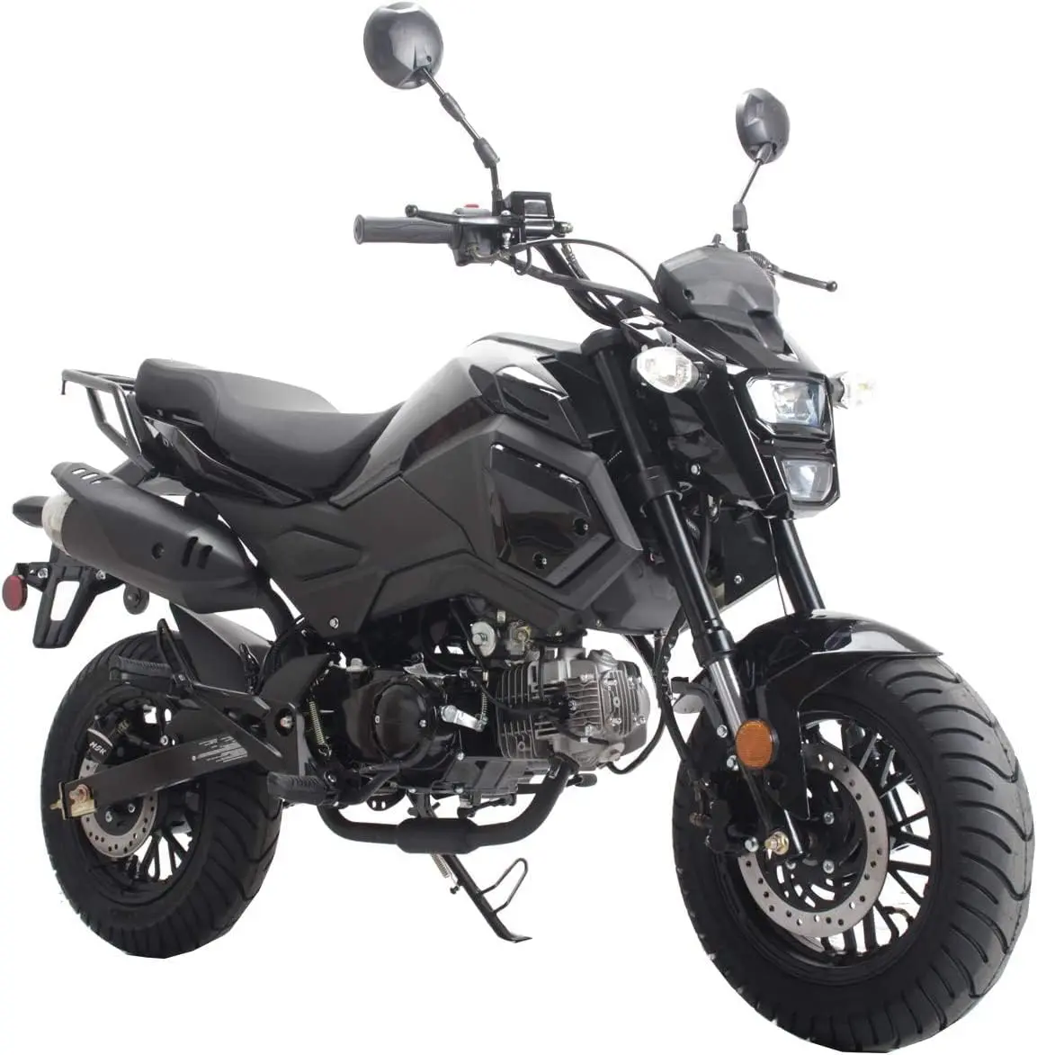 HHH Adults 125cc Motorcycle Bike Hellcat Vader Gas, 4 Speed, Street Bike, Sports Dirtbike, Street Scooter.