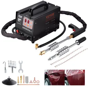 summervibes VEVOR Stud Welder Dent Repair Kit, 110V Spot Welding Machine with Slide Hammer Dent Puller, Professional Dent Removal Kit for Auto Body Dent Repair