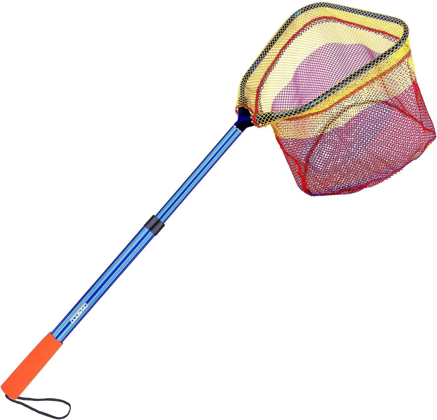 Fishing Net - Telescoping , Minnow, and Butterfly Net With 11.4" Depth, Handle Extends to 30" for Easy Catch and Release