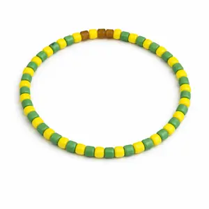 IDE con camino de Oshun, IDE bracelet with Oshun
