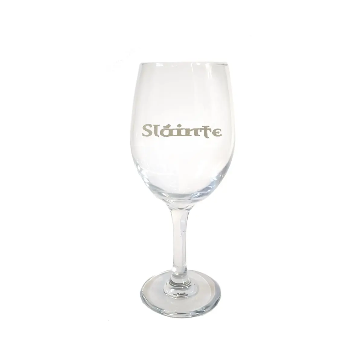 Lyoncraft WISL01 Luminous Long-Stem 18oz Wine Glass - Slainte Engraved, Lightweight Bowl, Kitchenware Drinkware for Wine Serving