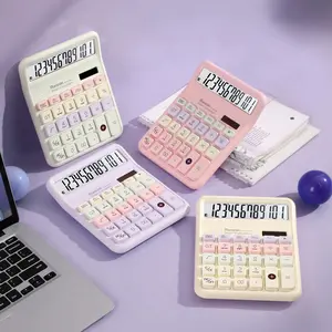 Portable Digital Calculator for Home Office School Travel, High-Quality Buttons, Colorful Design, Fun Accessory for Professionals