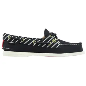 Sperry Womens Authentic Original 2-Eye Bionic Boat Casual Shoes - Black