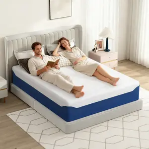 SogesPowerHome 10"12"14" Twin, Full, Queen, King Memory foam mattress, featuring multi-layer structure design, perfectly conforms to the human body curves, and is packaged in a box.