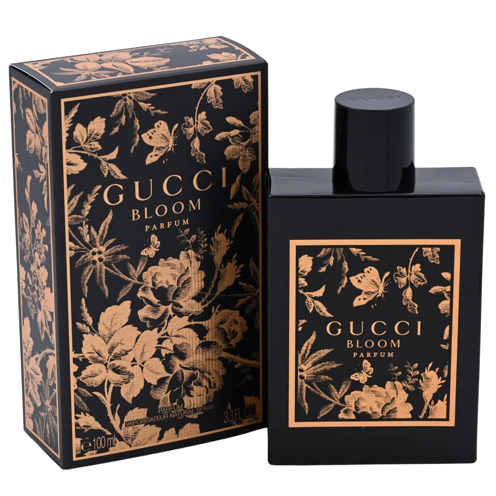 GUCCI Bloom Floral Jasmine Women's Perfume (3.4 fl oz) - Modern Woodsy Elegant Chic Flowers Fragrance with Apricot Top Note, Floral Amber, Vanilla, Radiant Scent, New in Box, Floral Jasmine Perfume