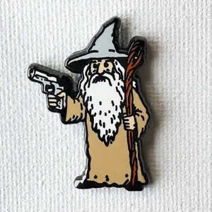 Unhinged Wizard Pin