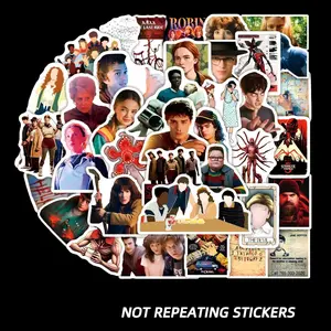 Stranger Things PVC Waterproof Sticker Decal Set, Unique Design for Luggage/guitar/cars/water Bottles, Durable Decorative Accessories